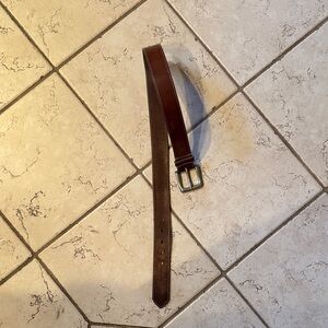 Timberland Men's Brown Leather Belt